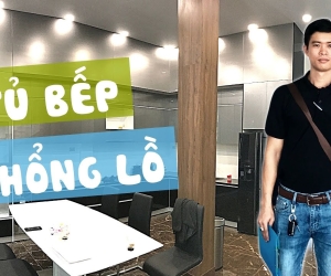 Thi công lắp đặt tủ bếp tại Buôn Hồ - Công trình Anh Toàn | B Plus |