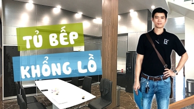 Thi công lắp đặt tủ bếp tại Buôn Hồ - Công trình Anh Toàn | B Plus |