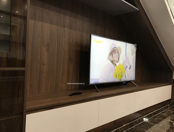 Phòng khách anh Toản