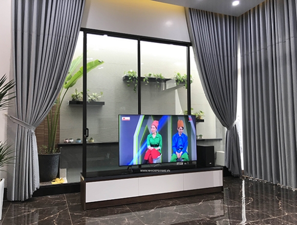 Phòng khách anh Toản