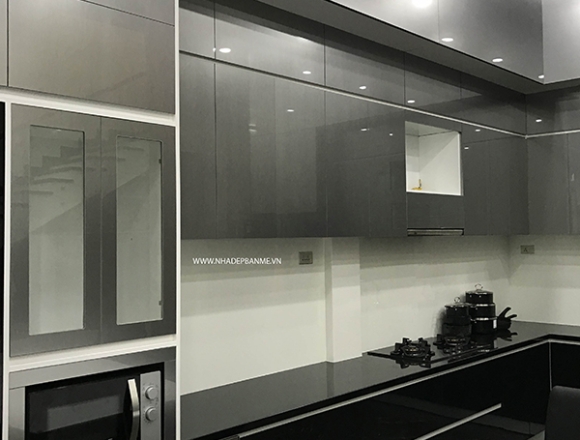 Tủ bếp anh Toản