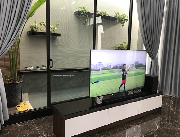 Phòng khách anh Toản