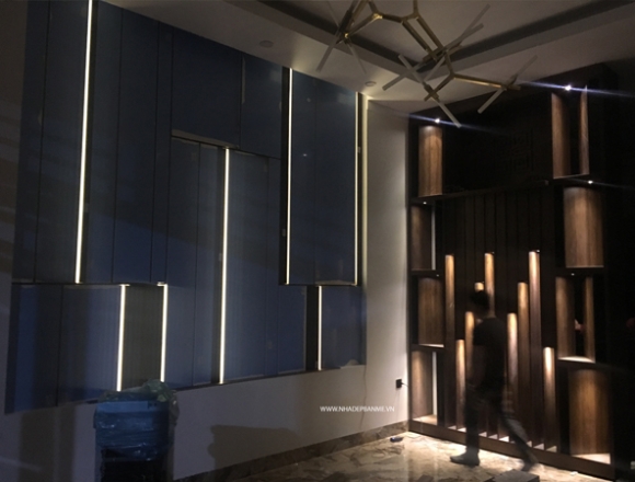 Phòng khách anh Thanh