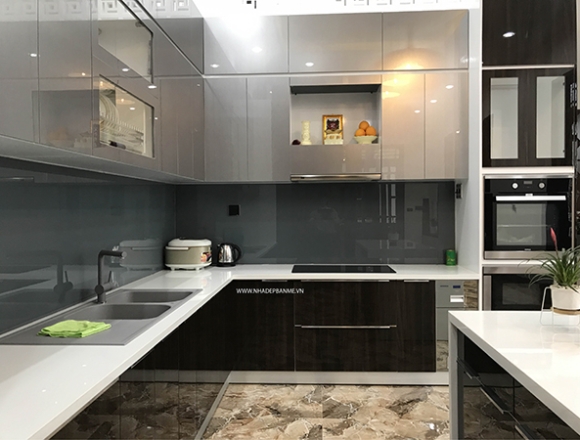 Tủ bếp anh Thanh