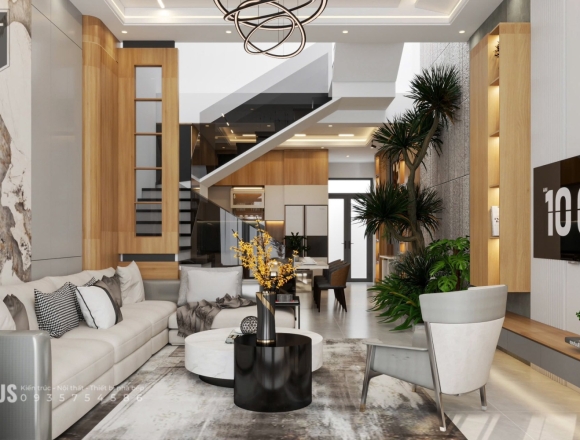 [Dự Án] Thiết Kế & Thi Công Full Nội Thất Nhà Phố Phường Tân An - BMT