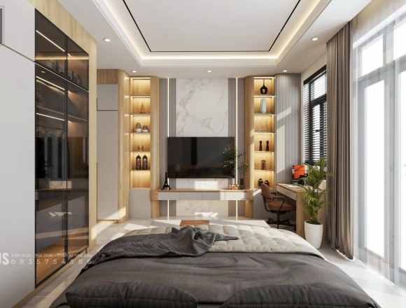 [Dự Án] Thiết Kế & Thi Công Full Nội Thất Nhà Phố Phường Tân An - BMT