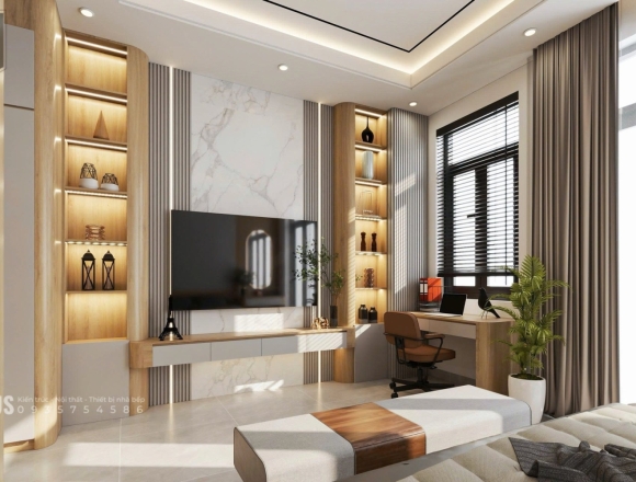 [Dự Án] Thiết Kế & Thi Công Full Nội Thất Nhà Phố Phường Tân An - BMT