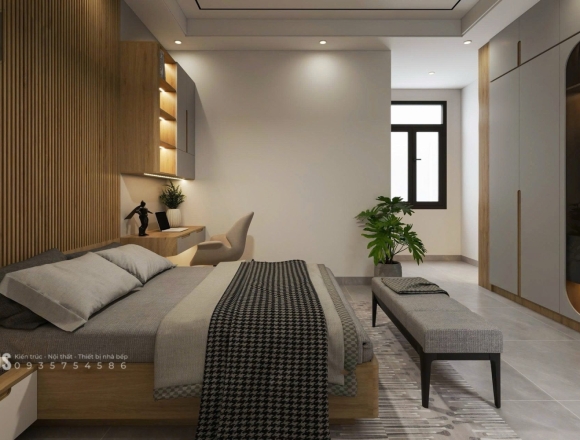 [Dự Án] Thiết Kế & Thi Công Full Nội Thất Nhà Phố Phường Tân An - BMT