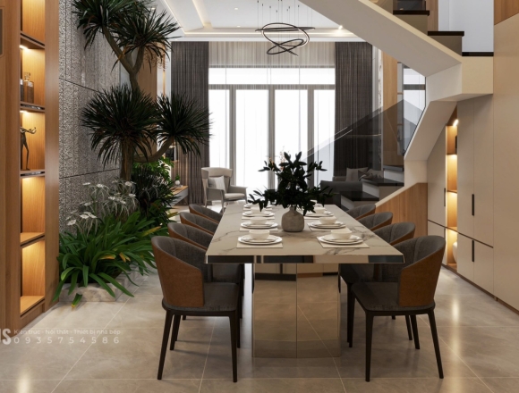 [Dự Án] Thiết Kế & Thi Công Full Nội Thất Nhà Phố Phường Tân An - BMT