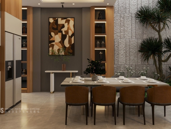 [Dự Án] Thiết Kế & Thi Công Full Nội Thất Nhà Phố Phường Tân An - BMT