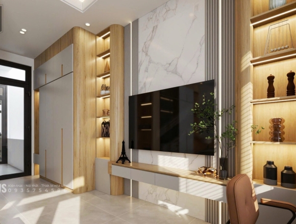 [Dự Án] Thiết Kế & Thi Công Full Nội Thất Nhà Phố Phường Tân An - BMT