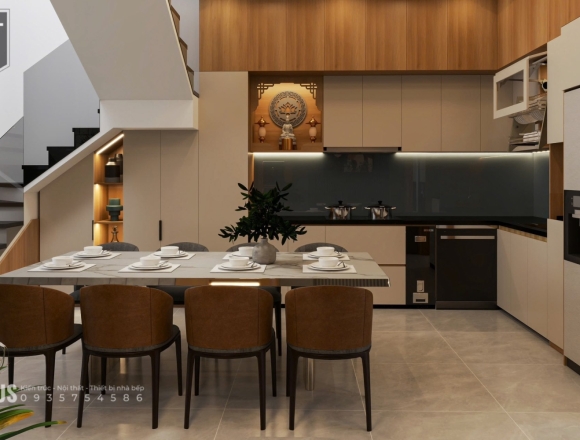 [Dự Án] Thiết Kế & Thi Công Full Nội Thất Nhà Phố Phường Tân An - BMT