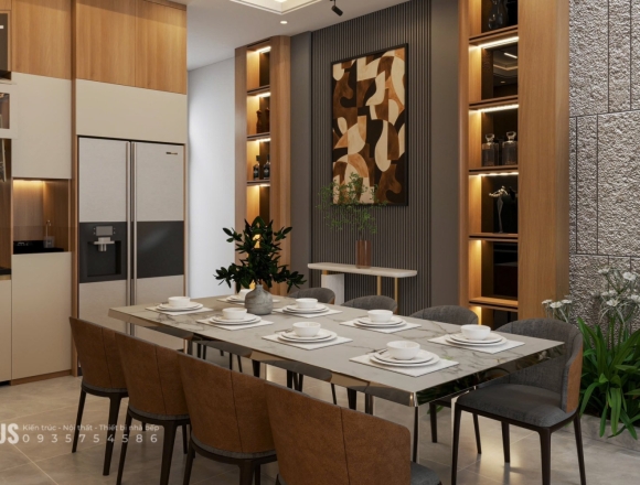 [Dự Án] Thiết Kế & Thi Công Full Nội Thất Nhà Phố Phường Tân An - BMT