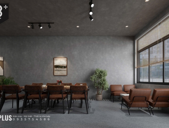 KARFE ROASTERY – Bản thiết kế & thi công hoàn thiện từ B Plus