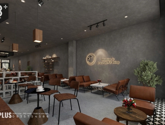 KARFE ROASTERY – Bản thiết kế & thi công hoàn thiện từ B Plus