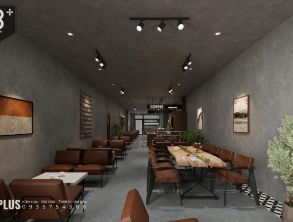 KARFE ROASTERY – Bản thiết kế & thi công hoàn thiện từ B Plus