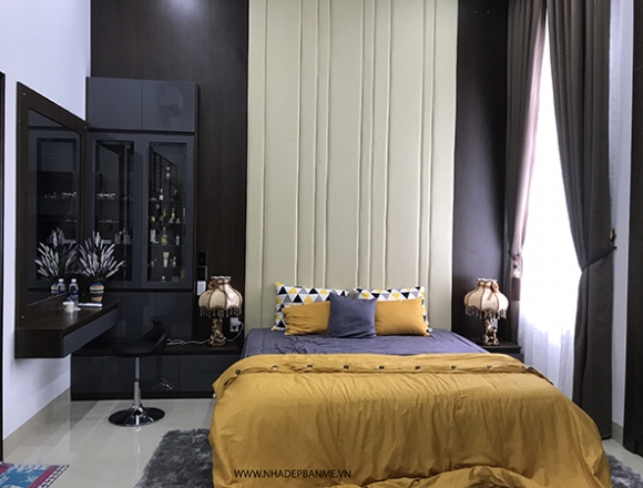 Phòng ngủ nhà chị Nga