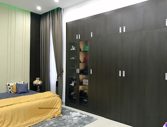 Phòng ngủ nhà chị Nga