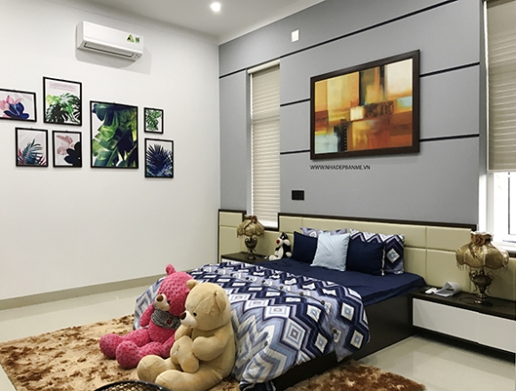 Phòng ngủ nhà chị Nga