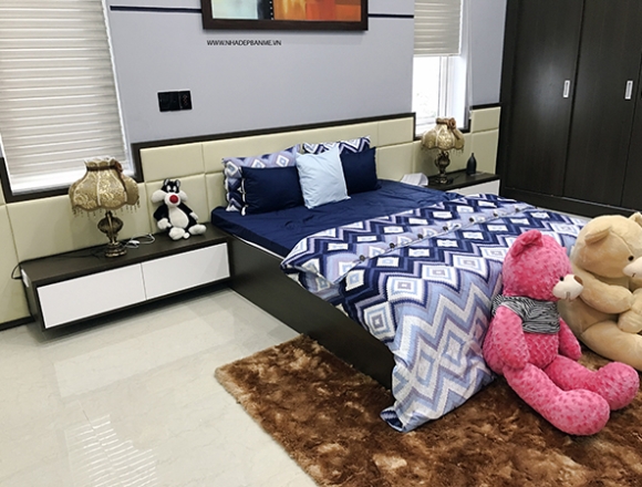 Phòng ngủ nhà chị Nga