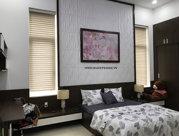 Phòng ngủ nhà chị Nga