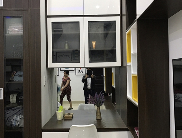 Phòng ngủ nhà chị Nga