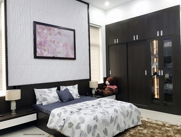 Phòng ngủ nhà chị Nga