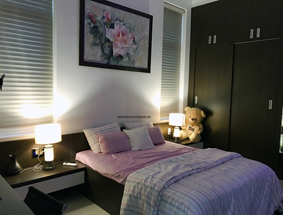 Phòng ngủ nhà chị Nga