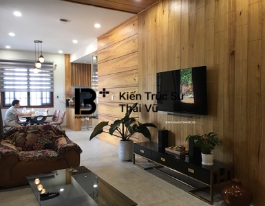 Phòng khách chú Bắc