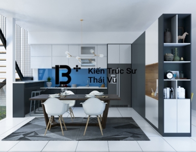 Tủ bếp chị Chi