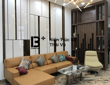 Phòng khách anh Thanh